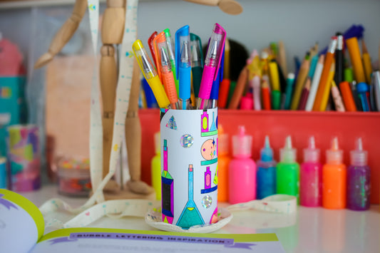 Coloring Book Pen Holder