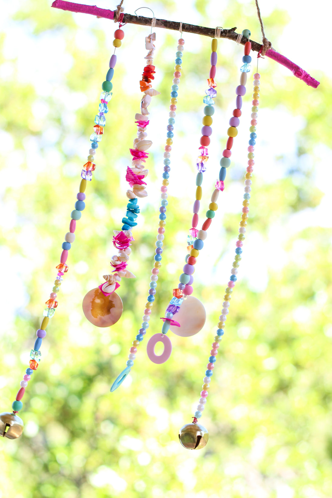 Beach Bash Beaded Wind Chime