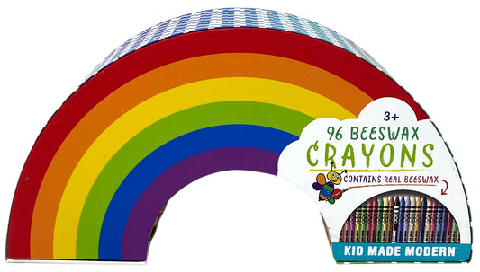 96 Count Crayons in Rainbow Storage Case