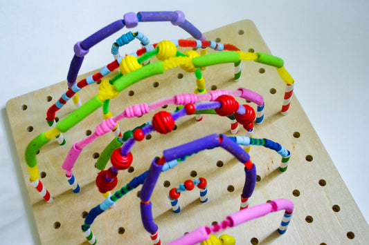 Steam Fuzzy Stick Pasta Arches DIY