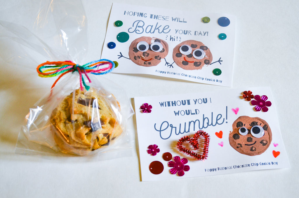 National Chocolate Chip Cookie Day Card DIY