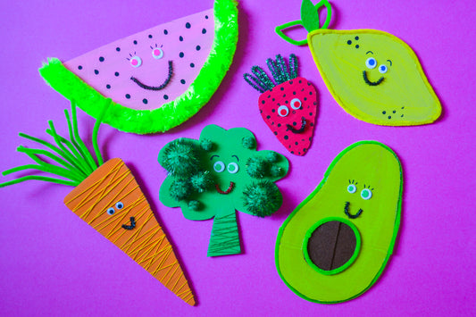 Cardboard Fruit And Veggies