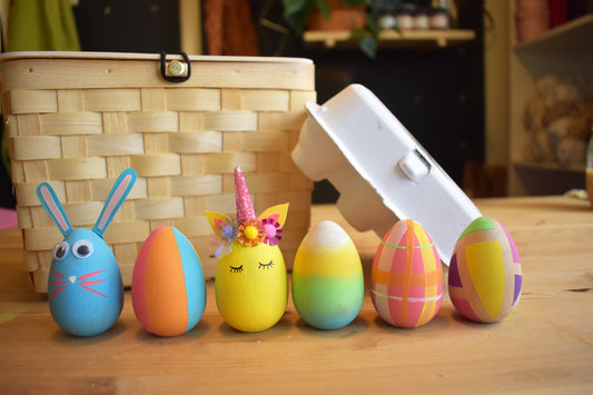 Egg Painting Craft Tutorial