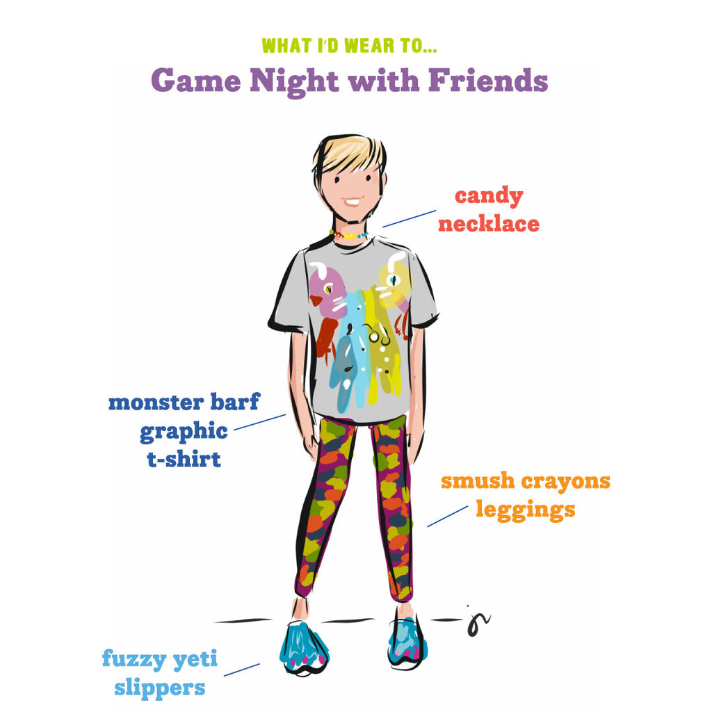 Kid Made Modern Apparel and Style Inspiration for Game Night