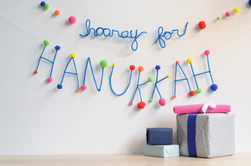 Make A Hanukkah Banner