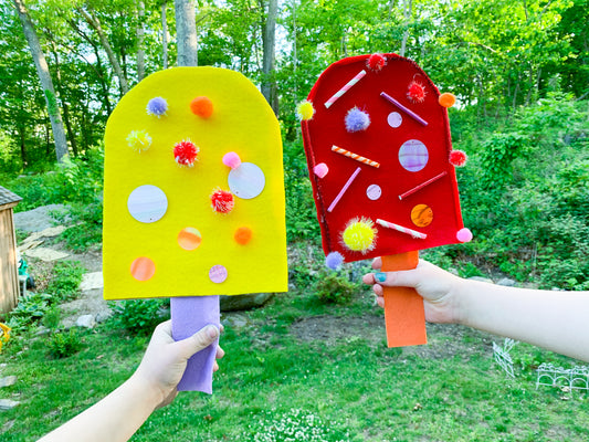 Giant Ice Cream Bar DIY