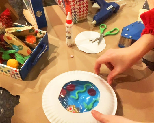 Diy Paper Plate Aquarium