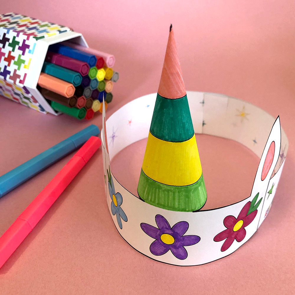 Unicorn Crown Free Printable