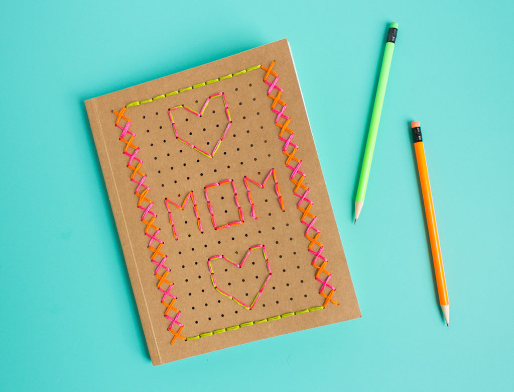 Mother S Day DIY Embroidered Journal