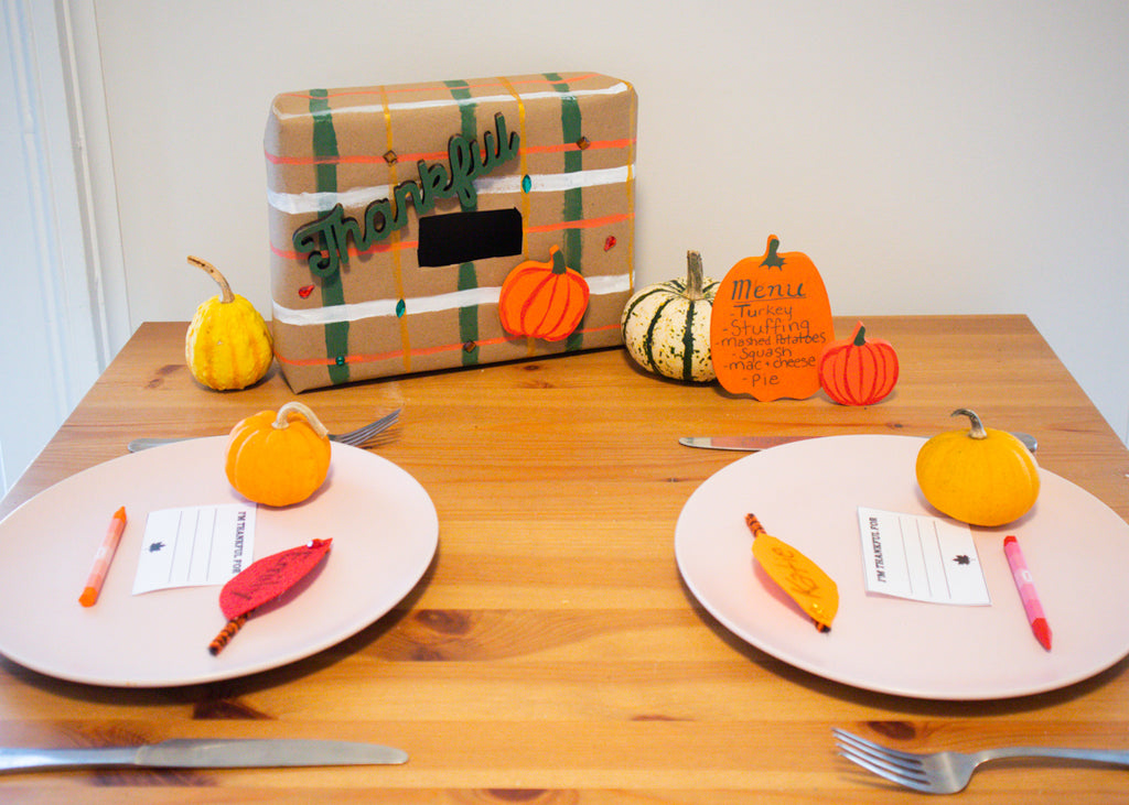 Thanksgiving Tablescape DIY