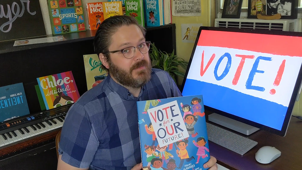 Vote For Our Future Storytime With Illustrator Micah Player