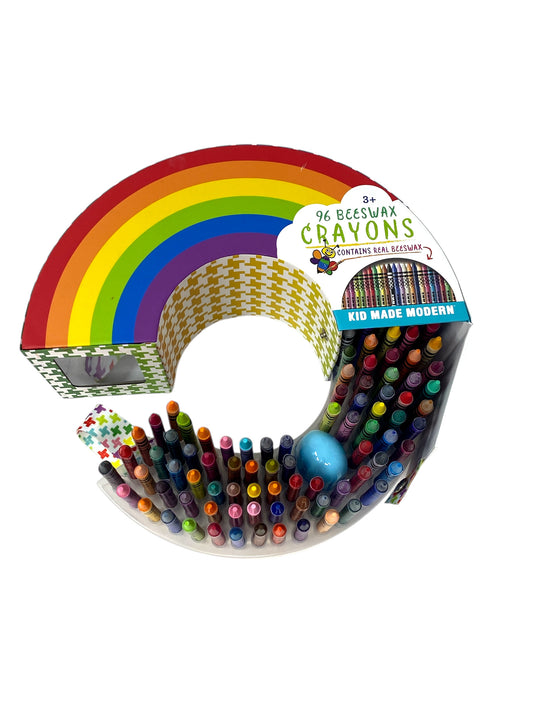 96 Count Crayons in Rainbow Storage Case