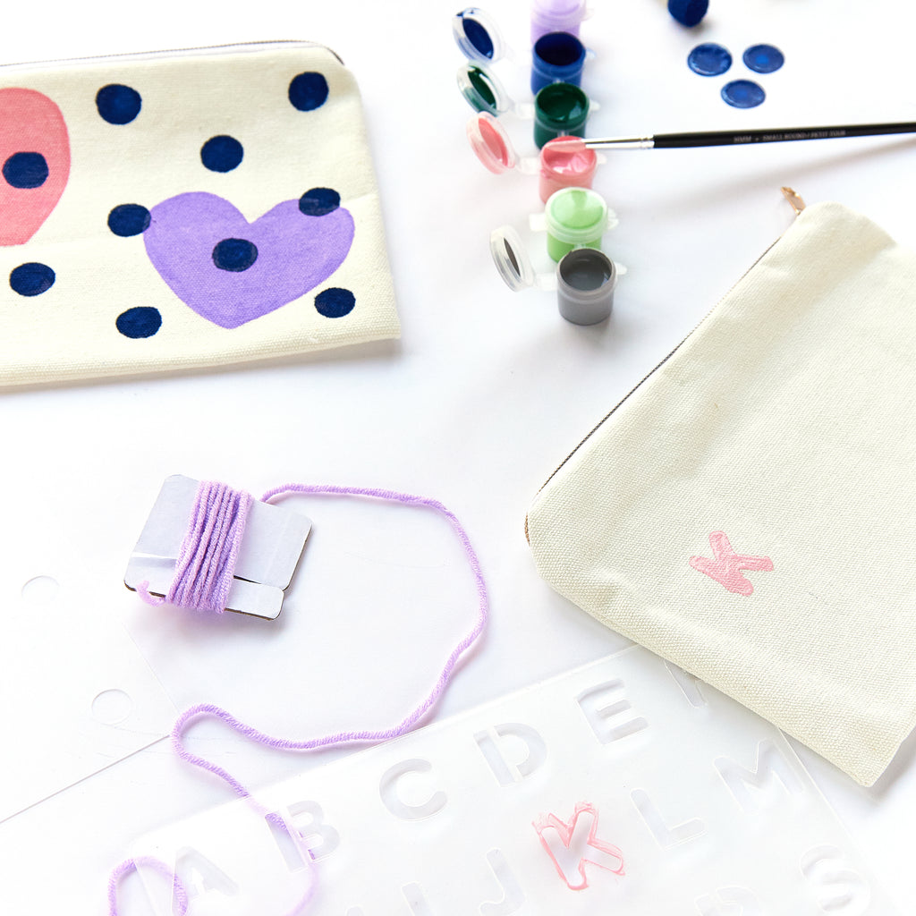 Kid Made Modern DIY Canvas Pouch