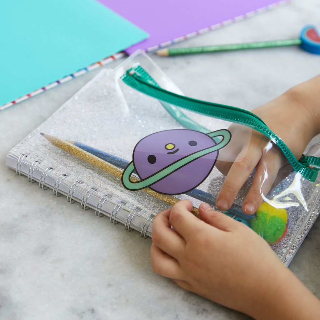 Kid Made Modern Journal with Pouch – Space