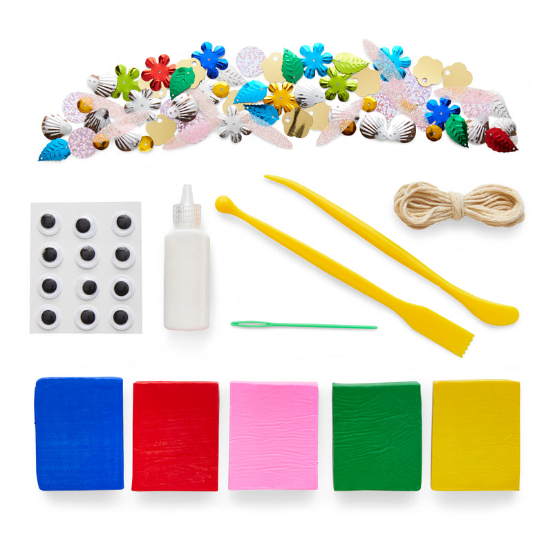 Kid Made Modern FAMILY CRAFT TIME: Clay Garland Kit
